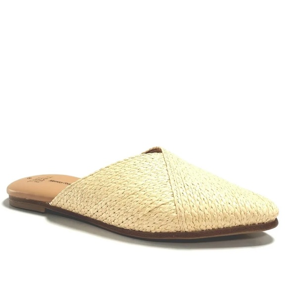 Time & Tru | size 11 | raffia mules - Picture 1 of 6